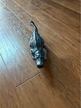 Realistic Alligator Toy Figurine